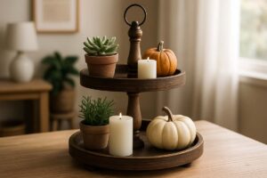 Build of a Rustic Tray Stand
