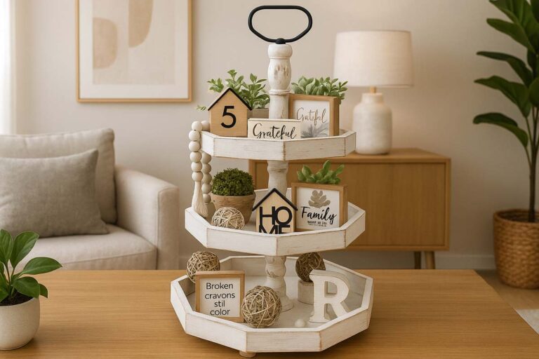 MRPAPA 3 Tiered Tray Stand