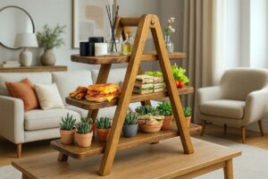 Manspdier 3 Tier Tray Stand
