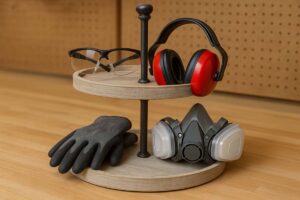 Essential Safety Gear for Tray Stand Builds