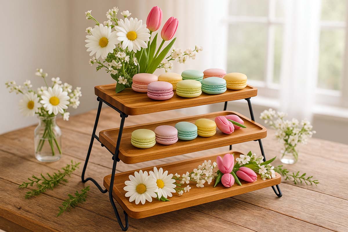 Manspdier 3 Tier Cupcake Stand