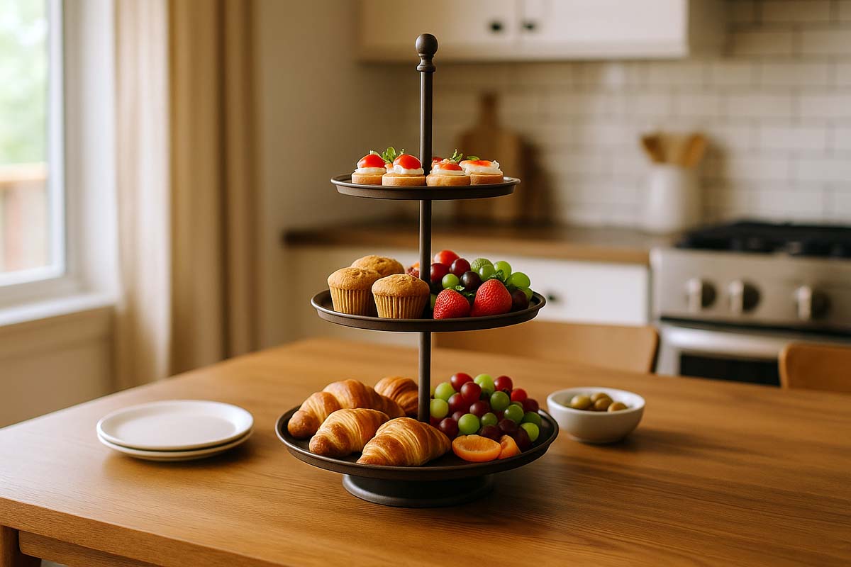 3 Tier Serving Tray