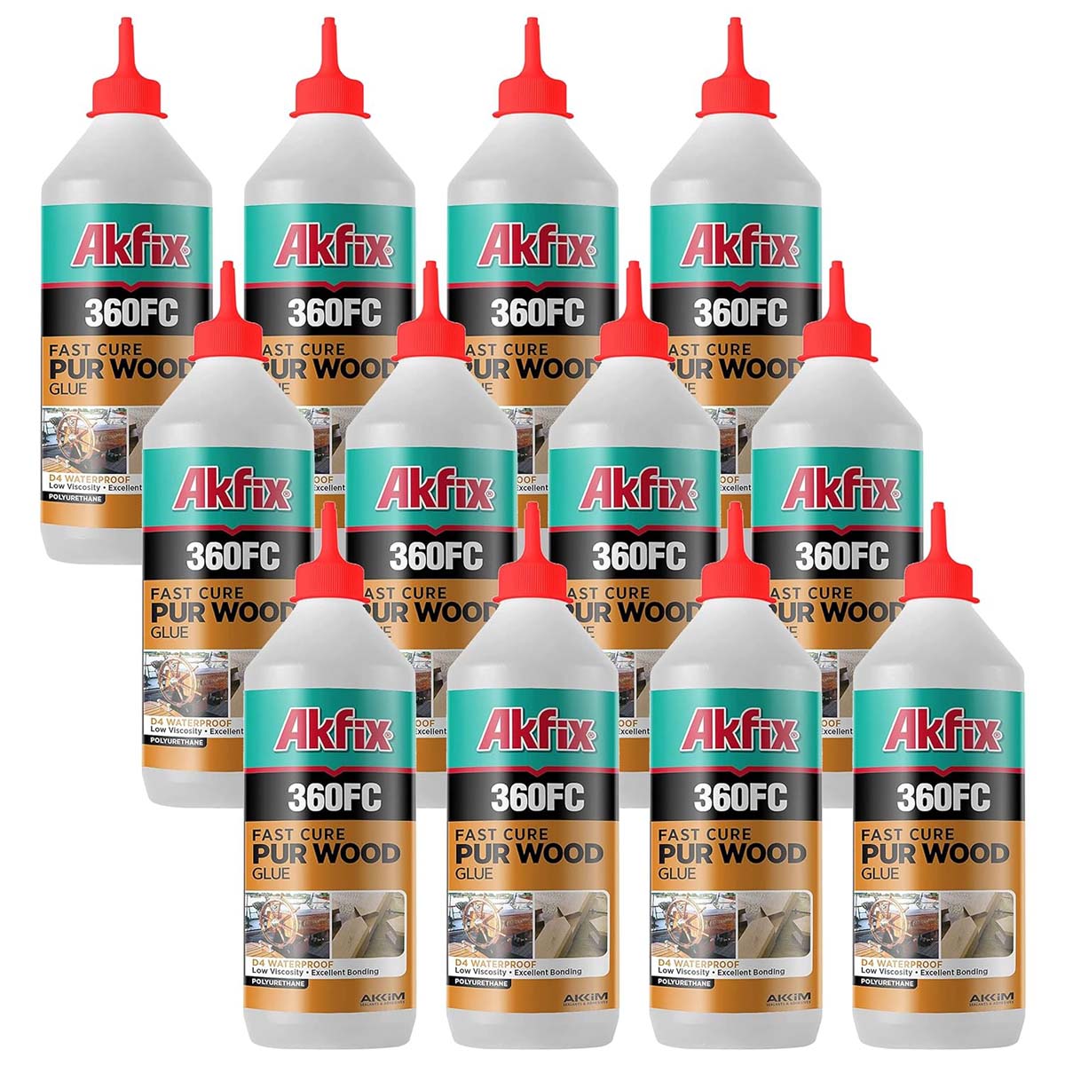 Akfix 360FC Fast Drying Polyurethane Wood Glue