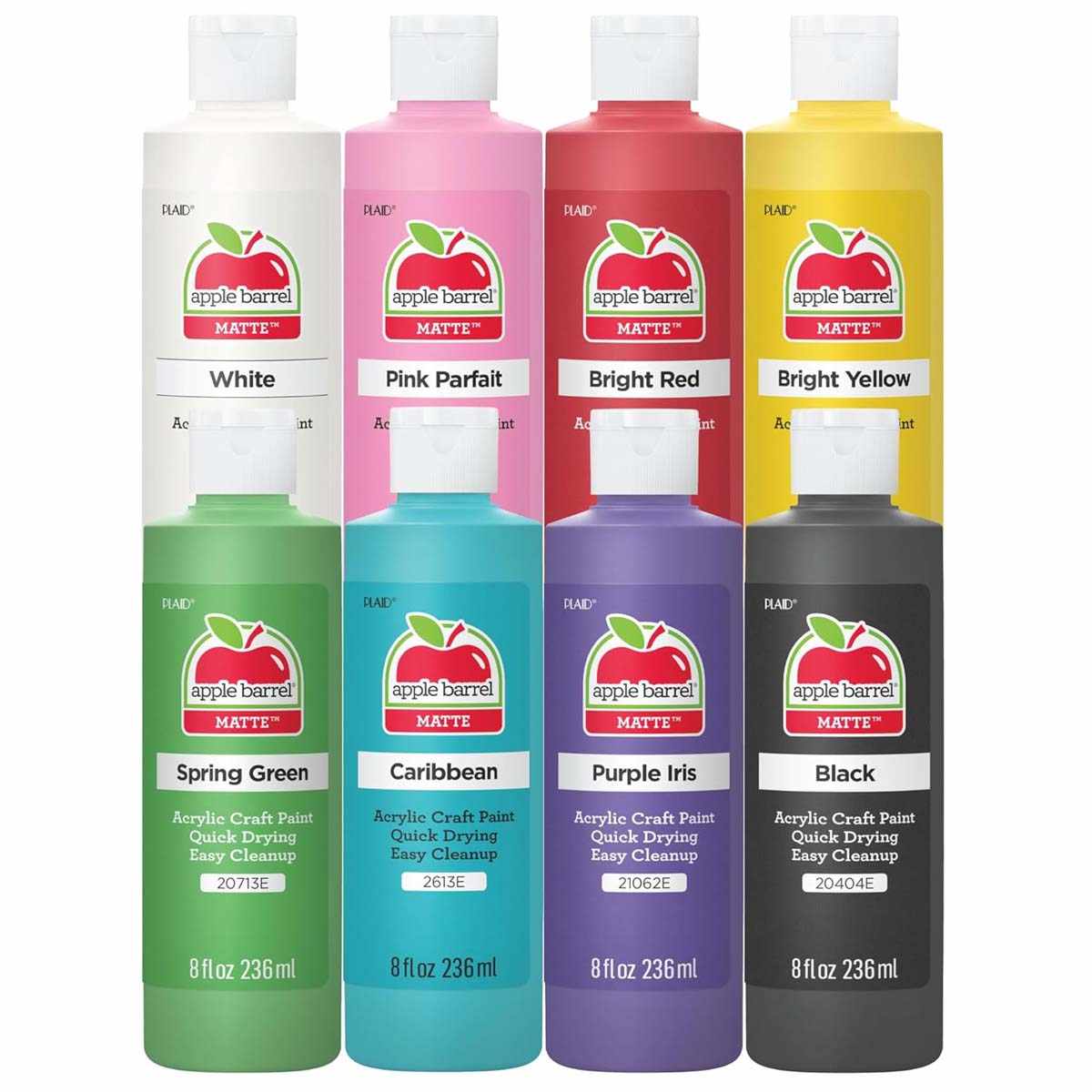 Apple Barrel Acrylic Craft Paint Set 8 Fl Oz