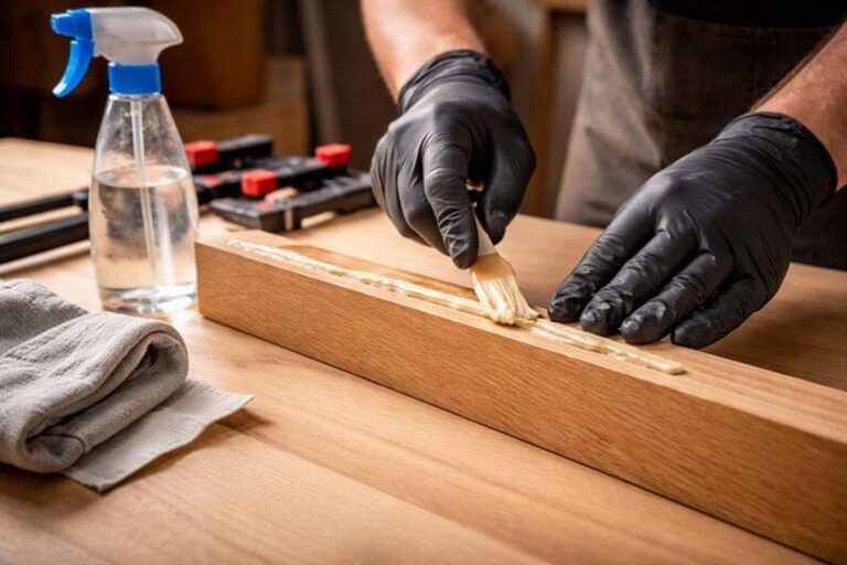 Apply Polyurethane Glue