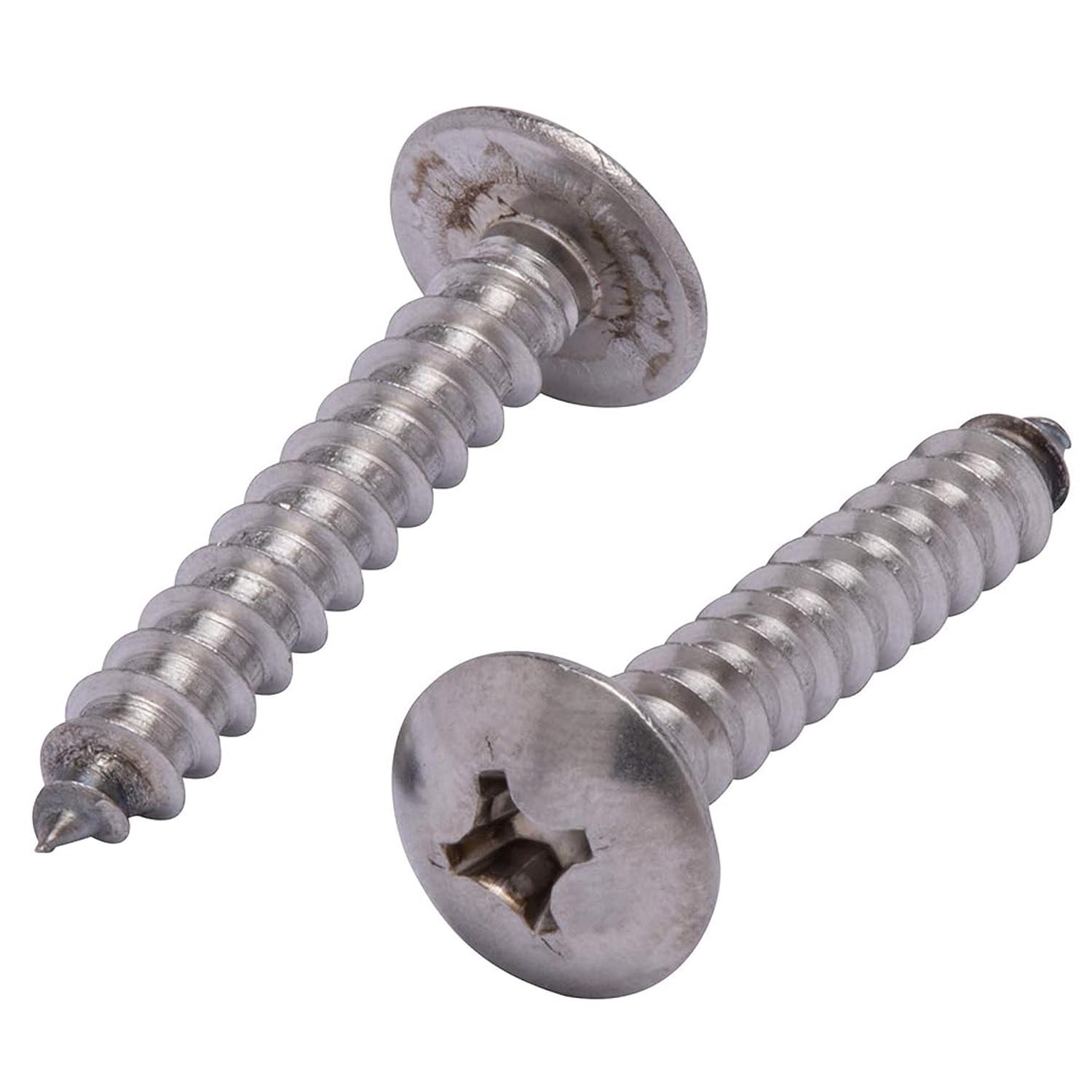 Bolt Dropper No. 12 x 1-1/4" Stainless Truss Head Phillips Wood Screw