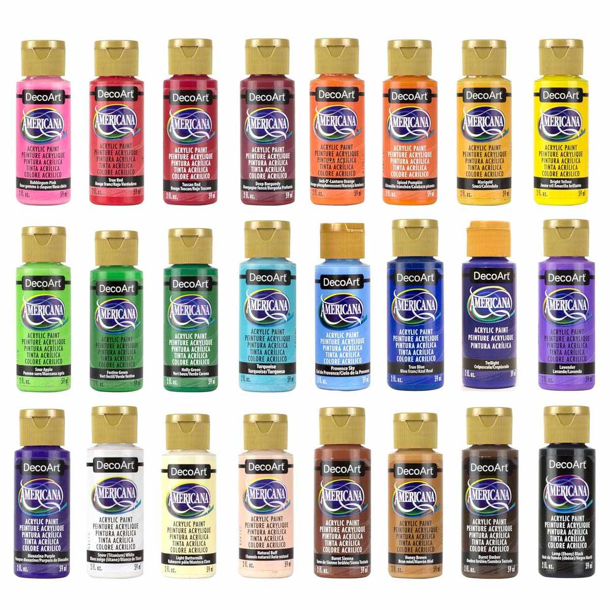 DecoArt Americana Acrylic Paint Set