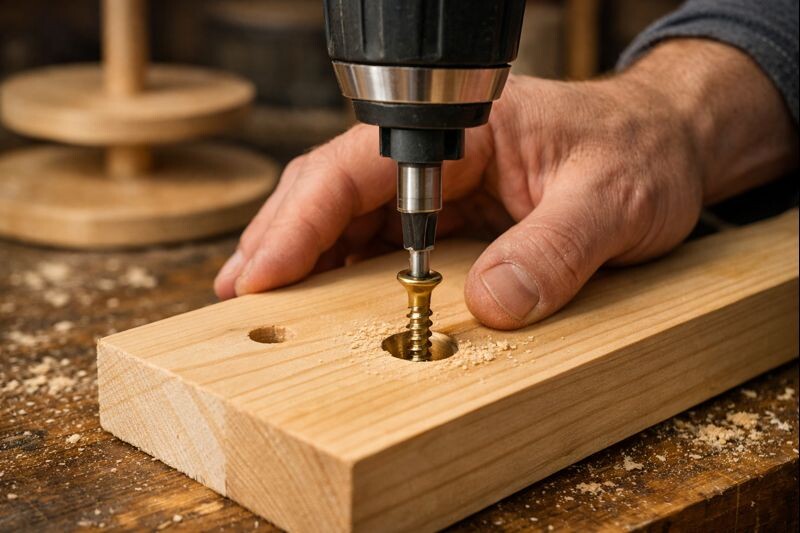 How to Screw Into Wood