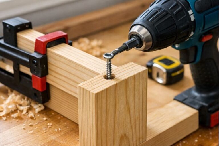 Join Two Pieces of Wood With Screws