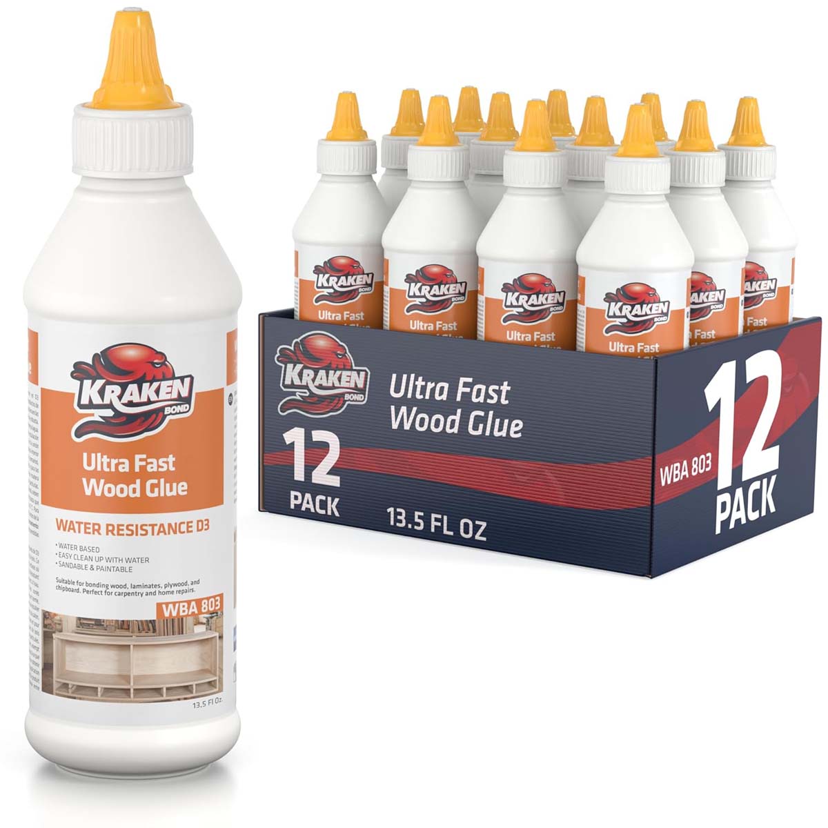 Kraken Bond D3 White Super PVA Wood Glue