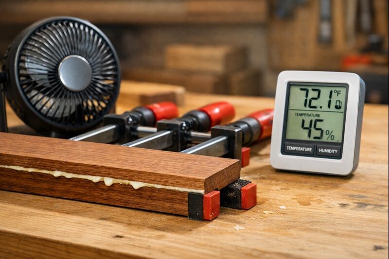 Make Wood Glue Dry Faster