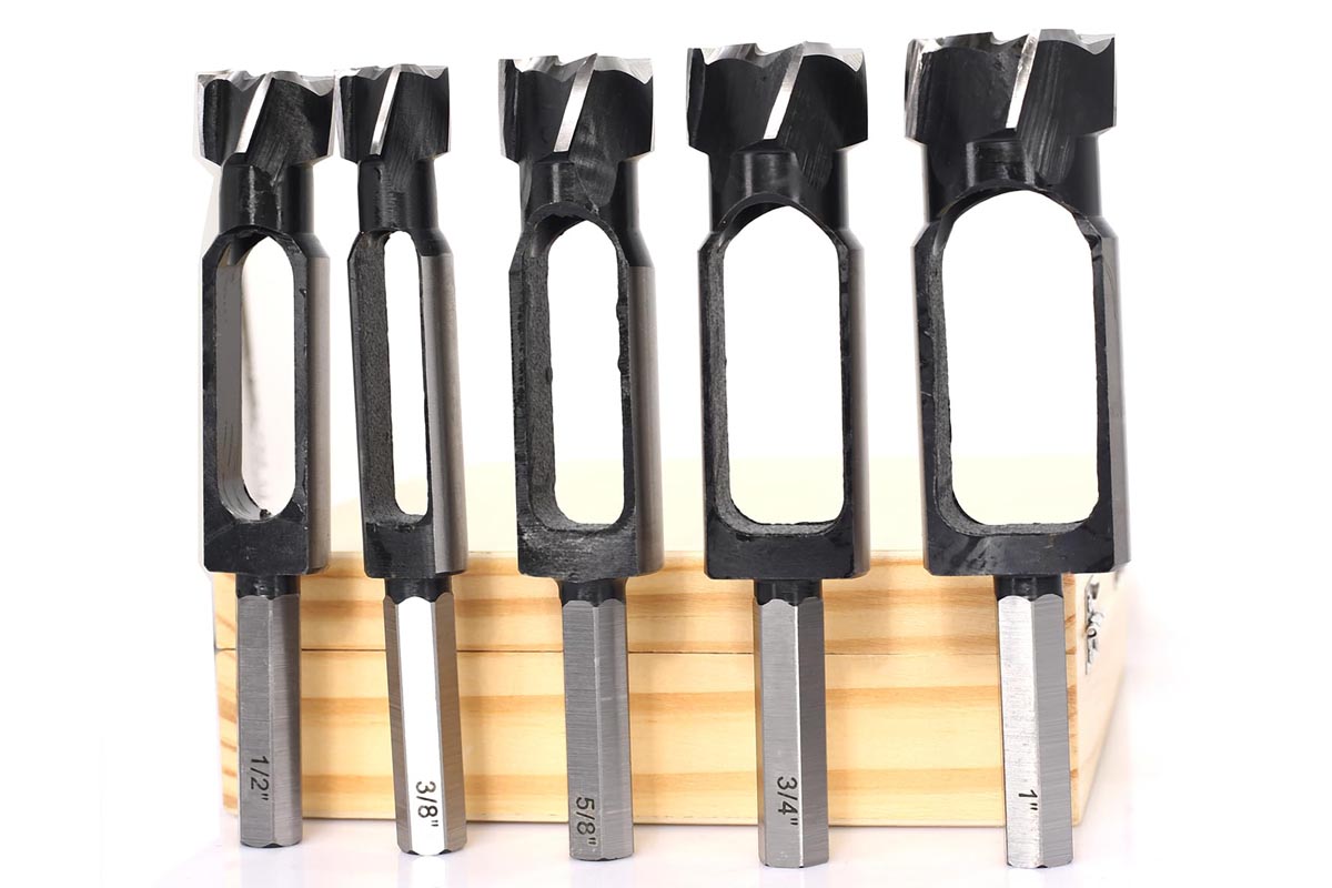 SICWOOD 5PCS Wood Plug Cutters Set