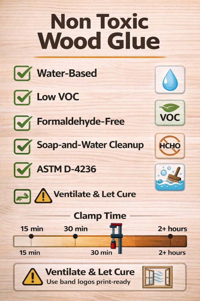 checklist for choosing low odor wood glue