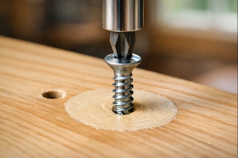 Screw Into Wood Filler