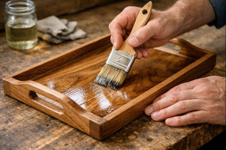 Seal a Wooden Serving Tray