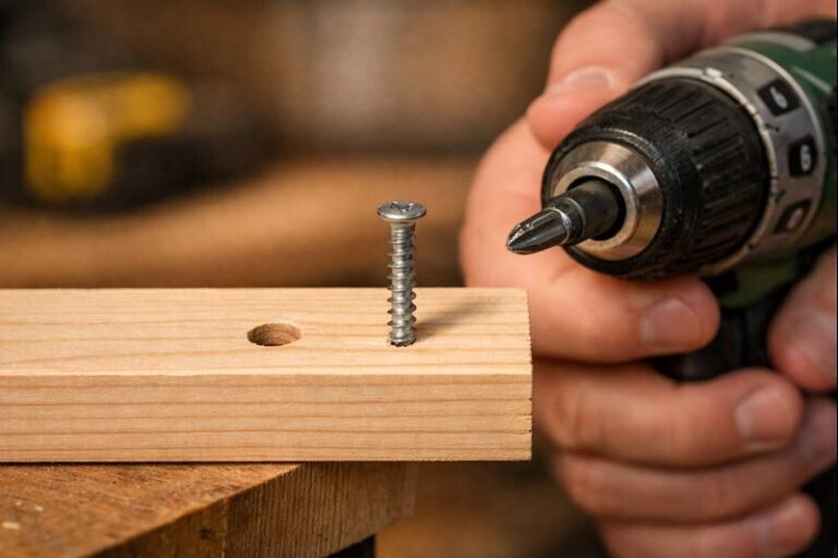 Stop Wood Splitting When Screwing