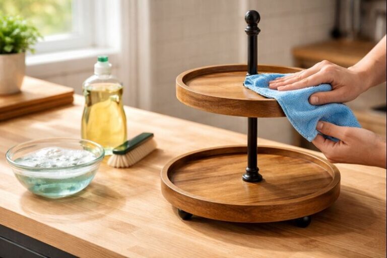 Tiered Tray Stands Care & Cleaning