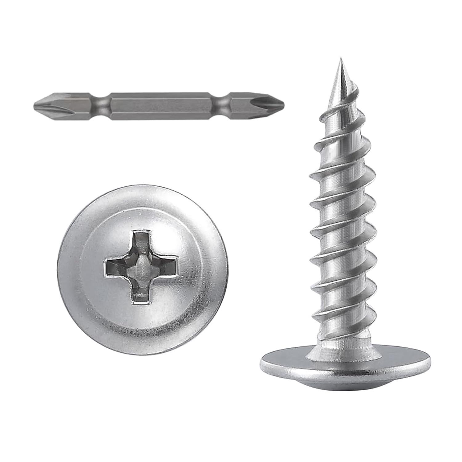 Wensilon 8×3 4 Phillips Truss Head Wood Screws