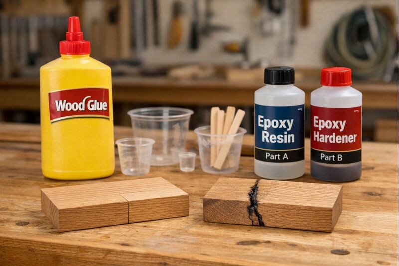 Wood Glue vs Epoxy