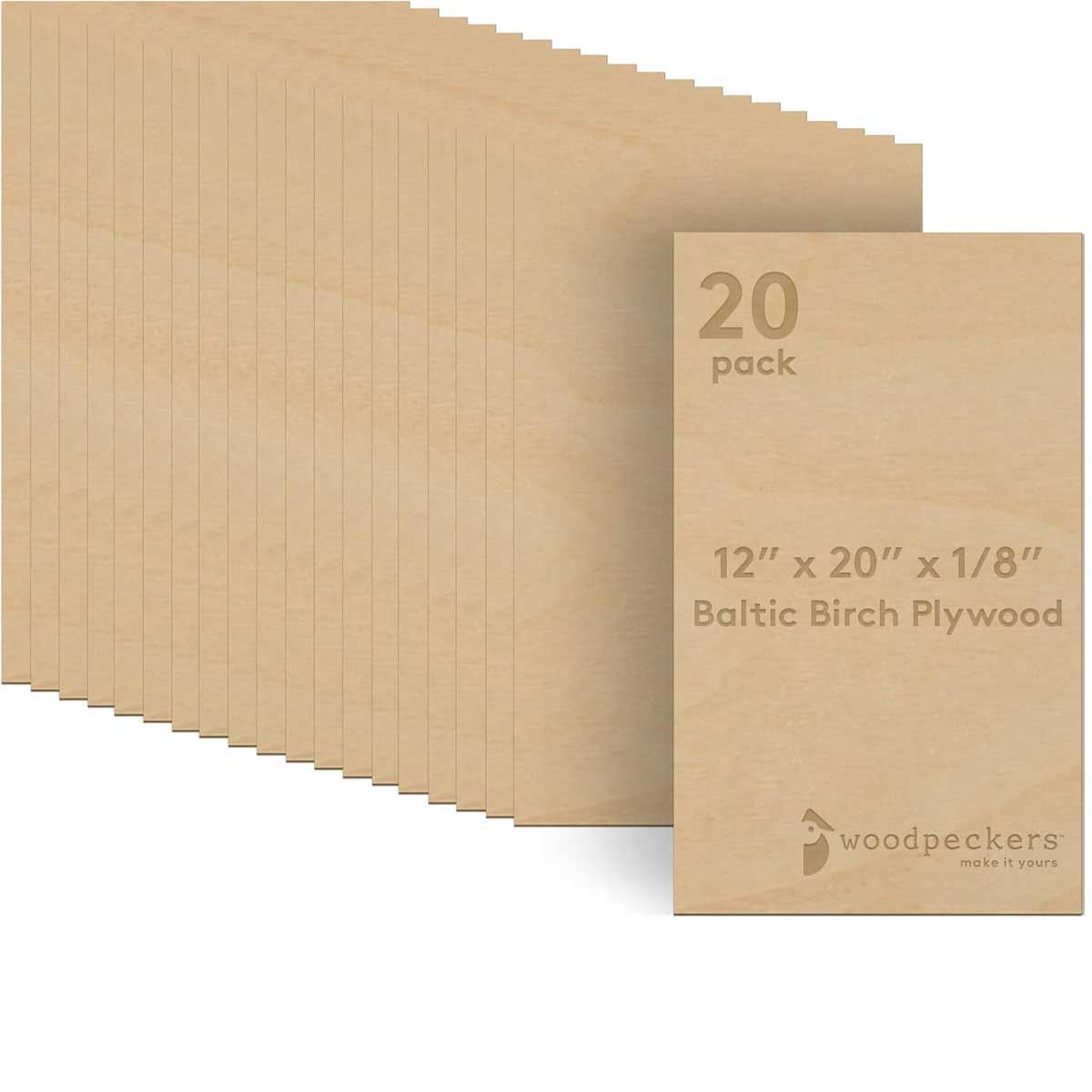 Woodpeckers 3mm Baltic Birch Plywood Sheets