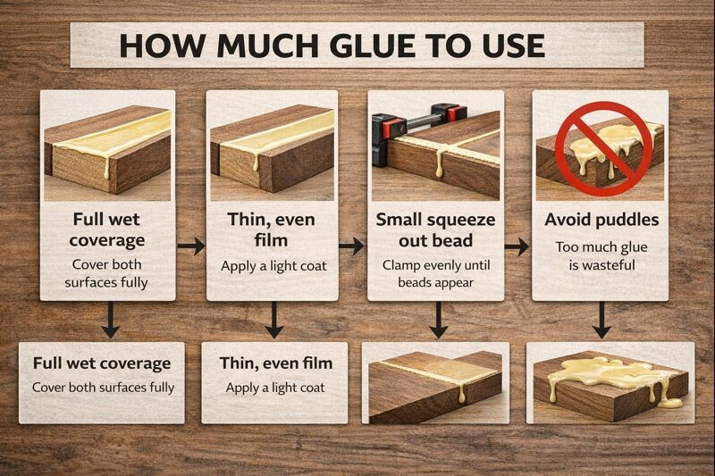 quick guide to proper glue coverage cues