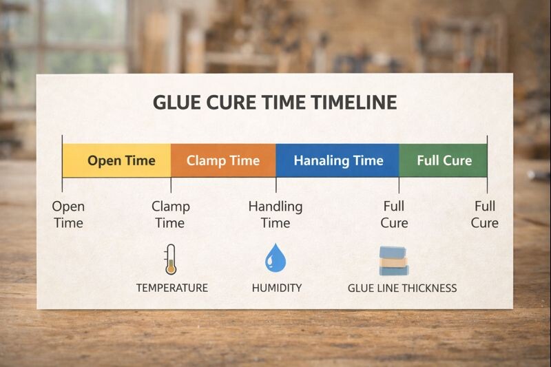 clamp time versus full cure guide