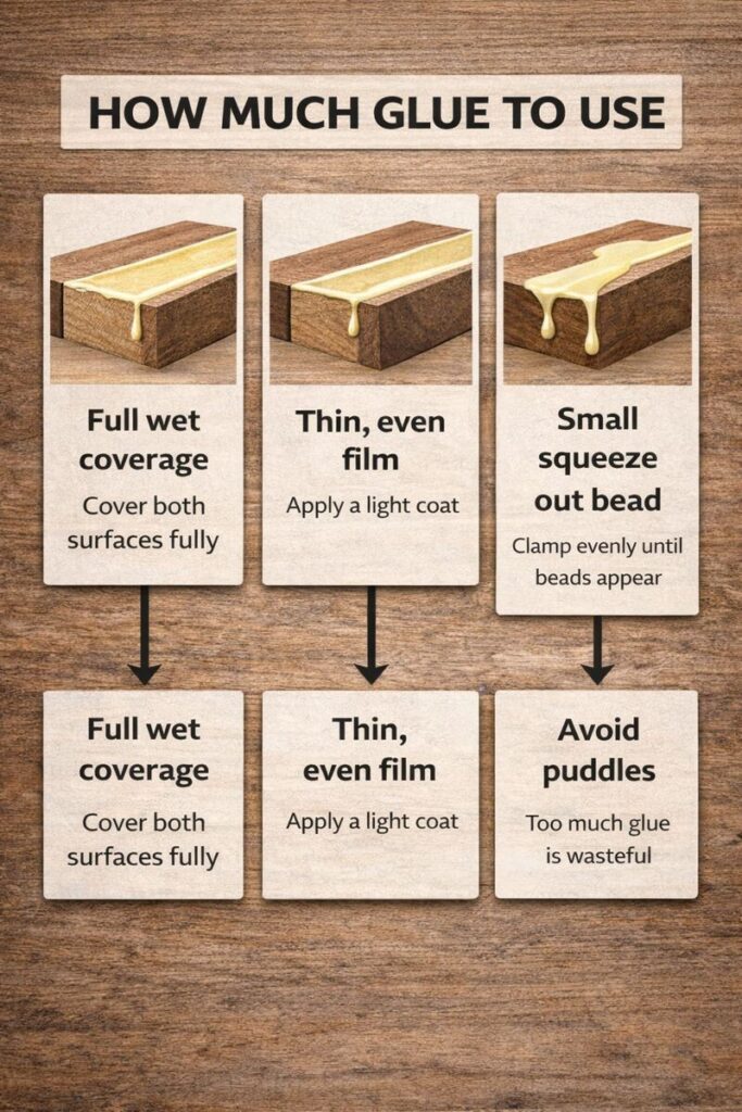 How Much Wood Glue to Use