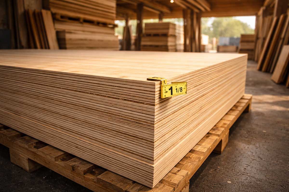 the Thickest Plywood You Can Buy