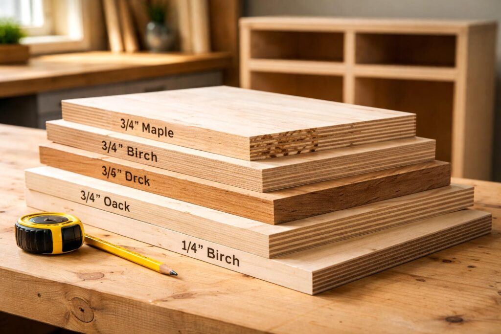 What Size Plywood for Cabinets: 5 Simple Sizes That Work Every Time