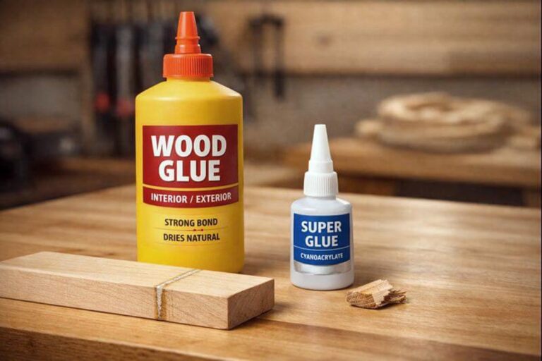wood glue vs super glue