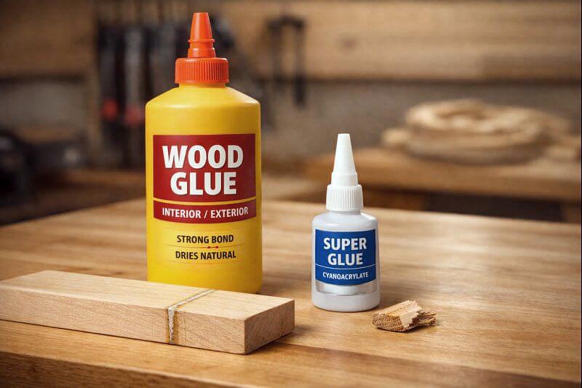 wood glue vs super glue