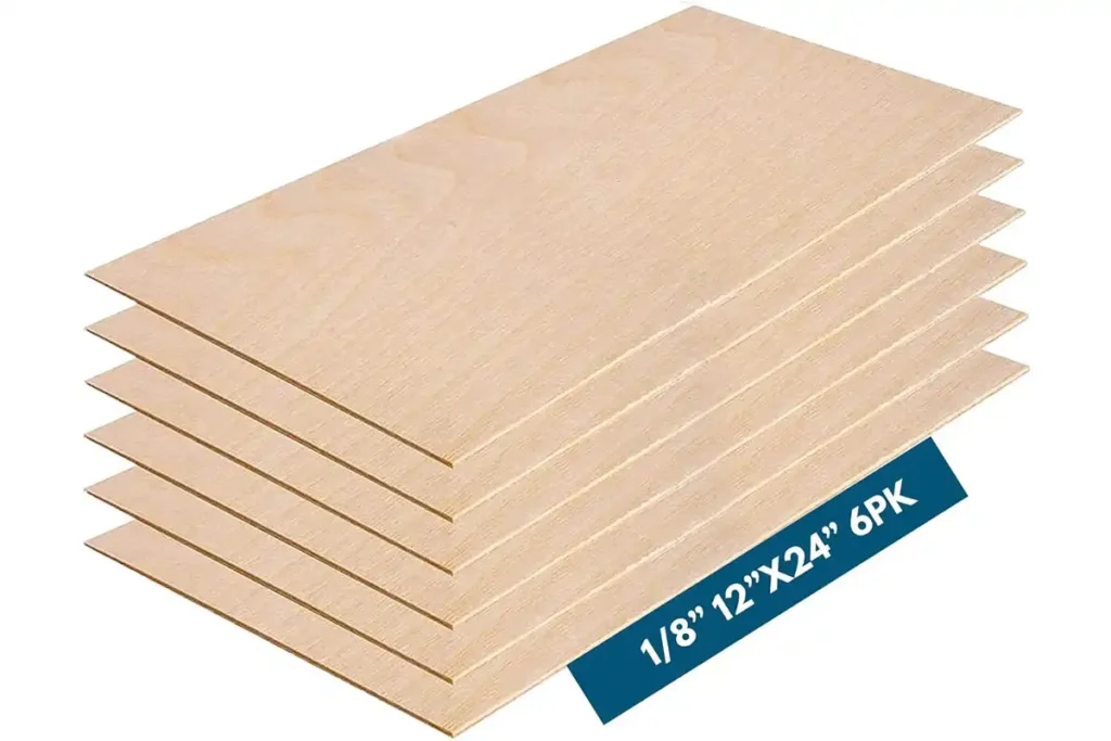 3MM 1/8" x 12" x 24" Baltic Birch Plywood
