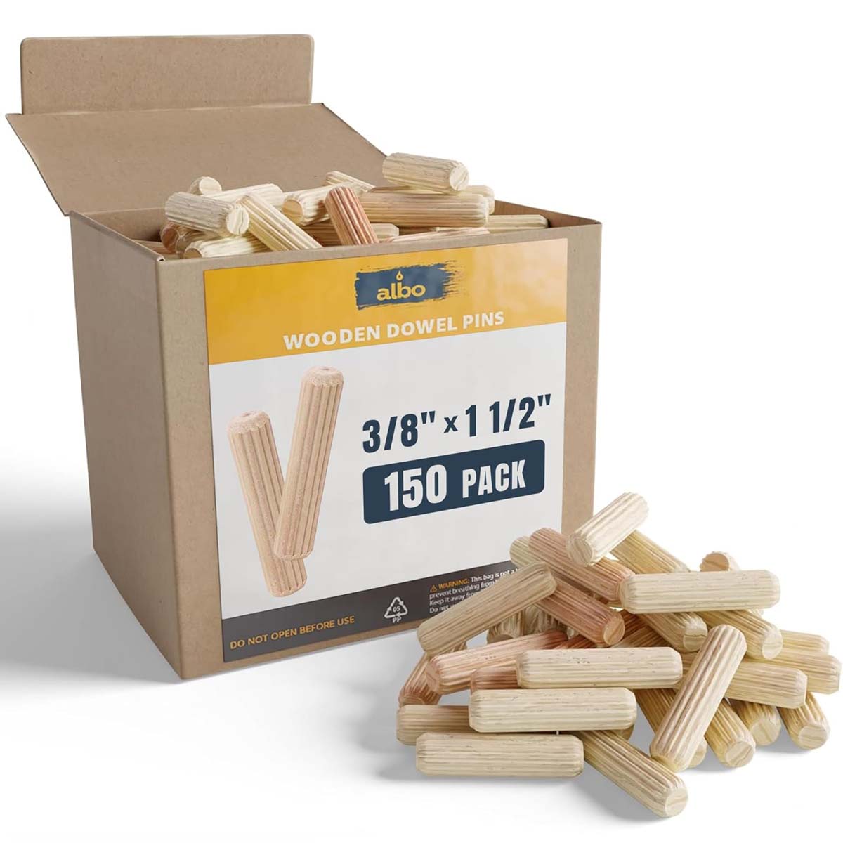 ALBO 3/8 Hardwood Dowel Rods