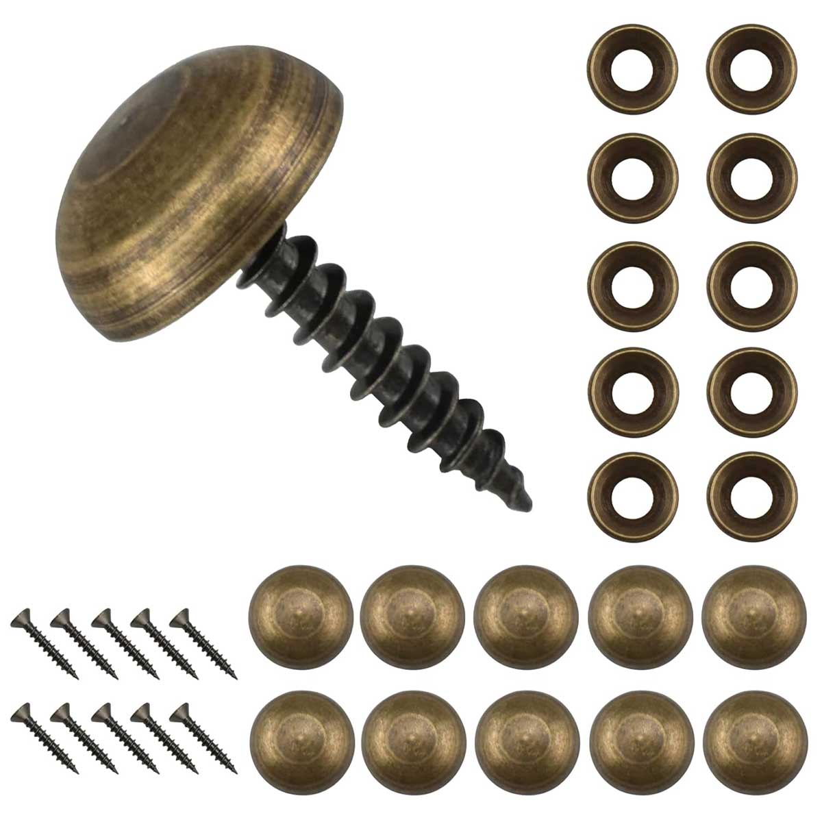 Aifeier ET Aifeier ET 10Pcs Pure Brass Decorative Screws