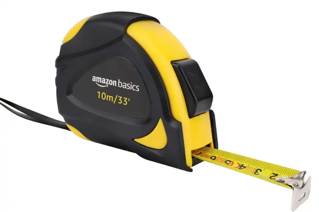 Amazon Basics Self-Locking Tape Measure