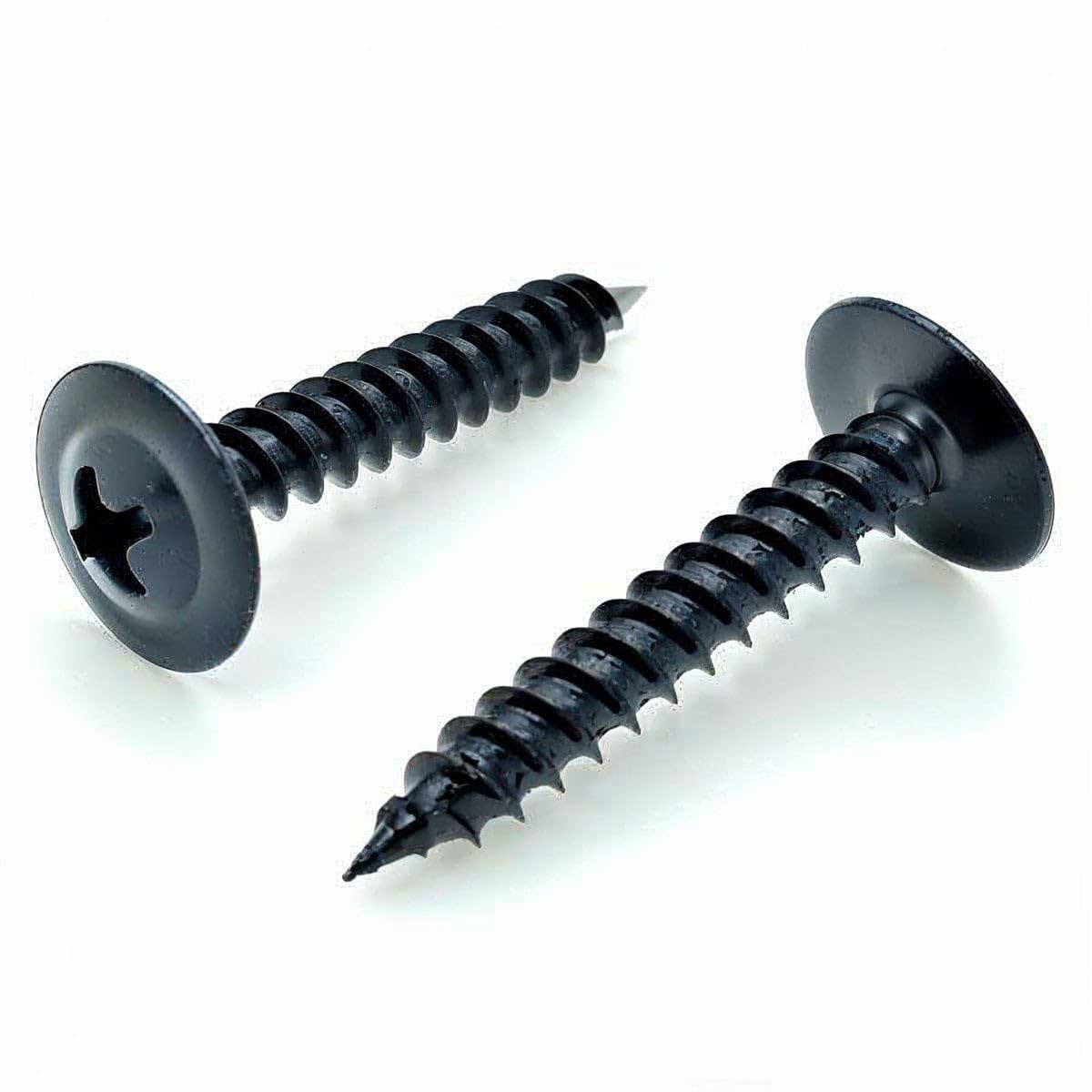 BCP Fasteners Black Phosphate Coated Wood Screws