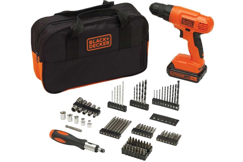 BLACK DECKER 20V MAX POWERCONNECT Cordless Drill Driver Kit