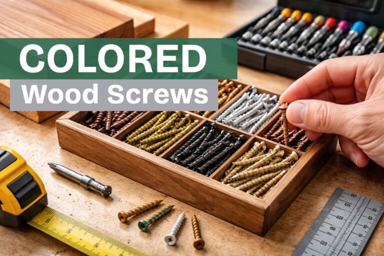 Colored Wood Screws