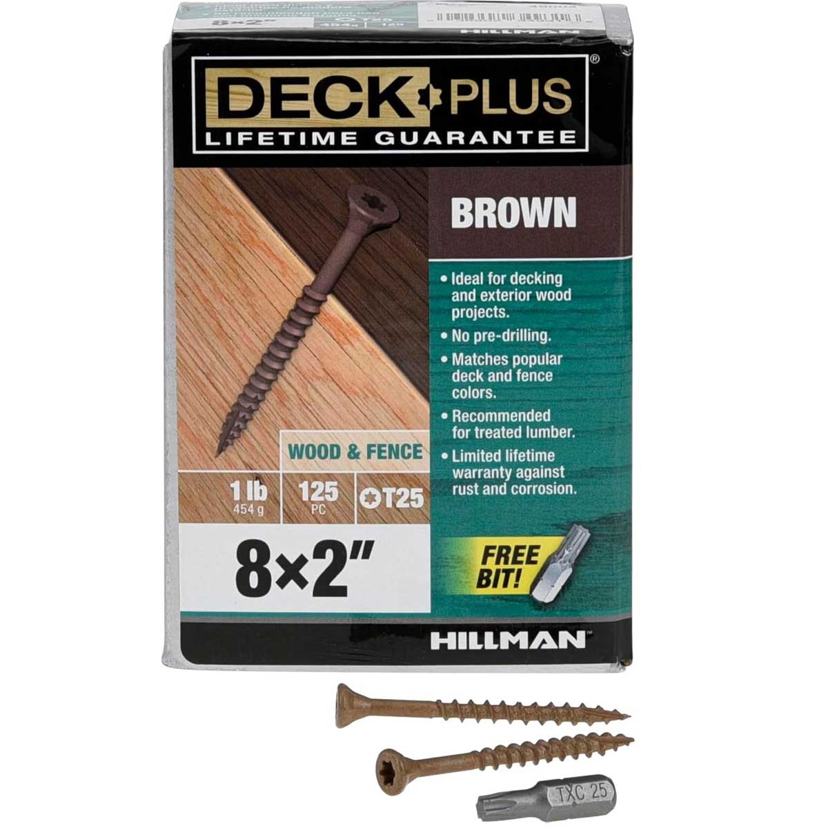 Deck Plus Epoxy Coated Exterior Wood Screws