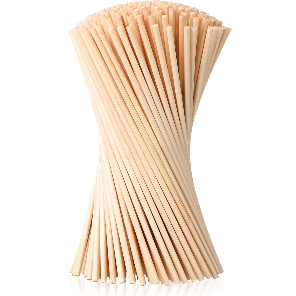 EBOOT 100 Pcs Wooden Dowels Rods