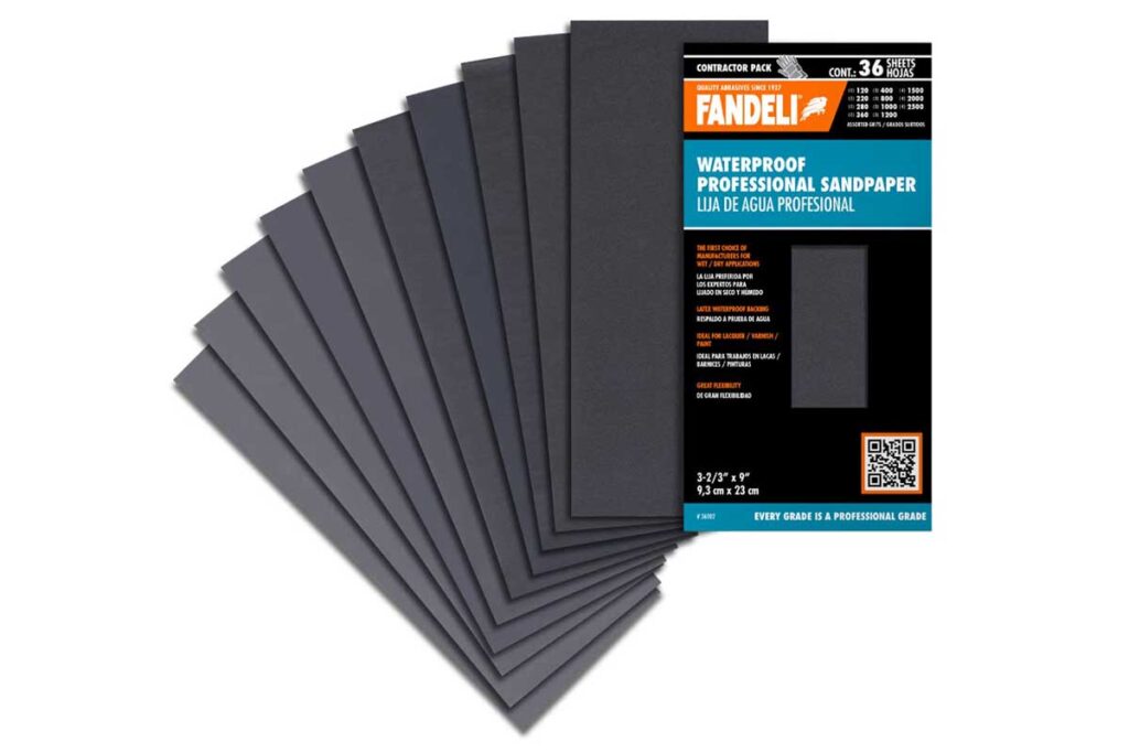 Fandeli Waterproof Sandpaper