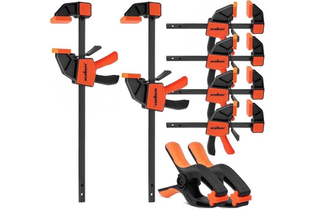HORUSDY 8-Pack Bar Clamps