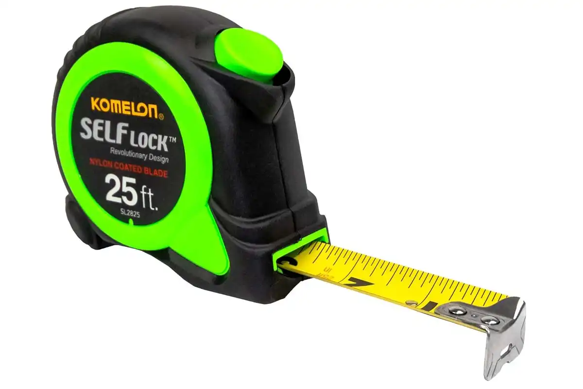 Komelon Self-Lock 25 ft Tape Measure