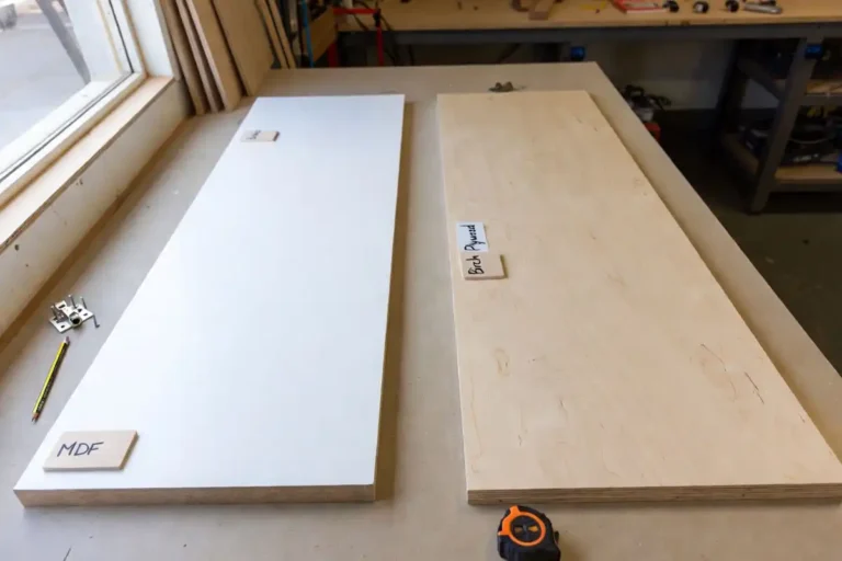 MDF vs birch plywood