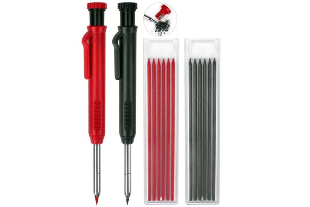 MECHEER 2 Pack Carpenter Pencils