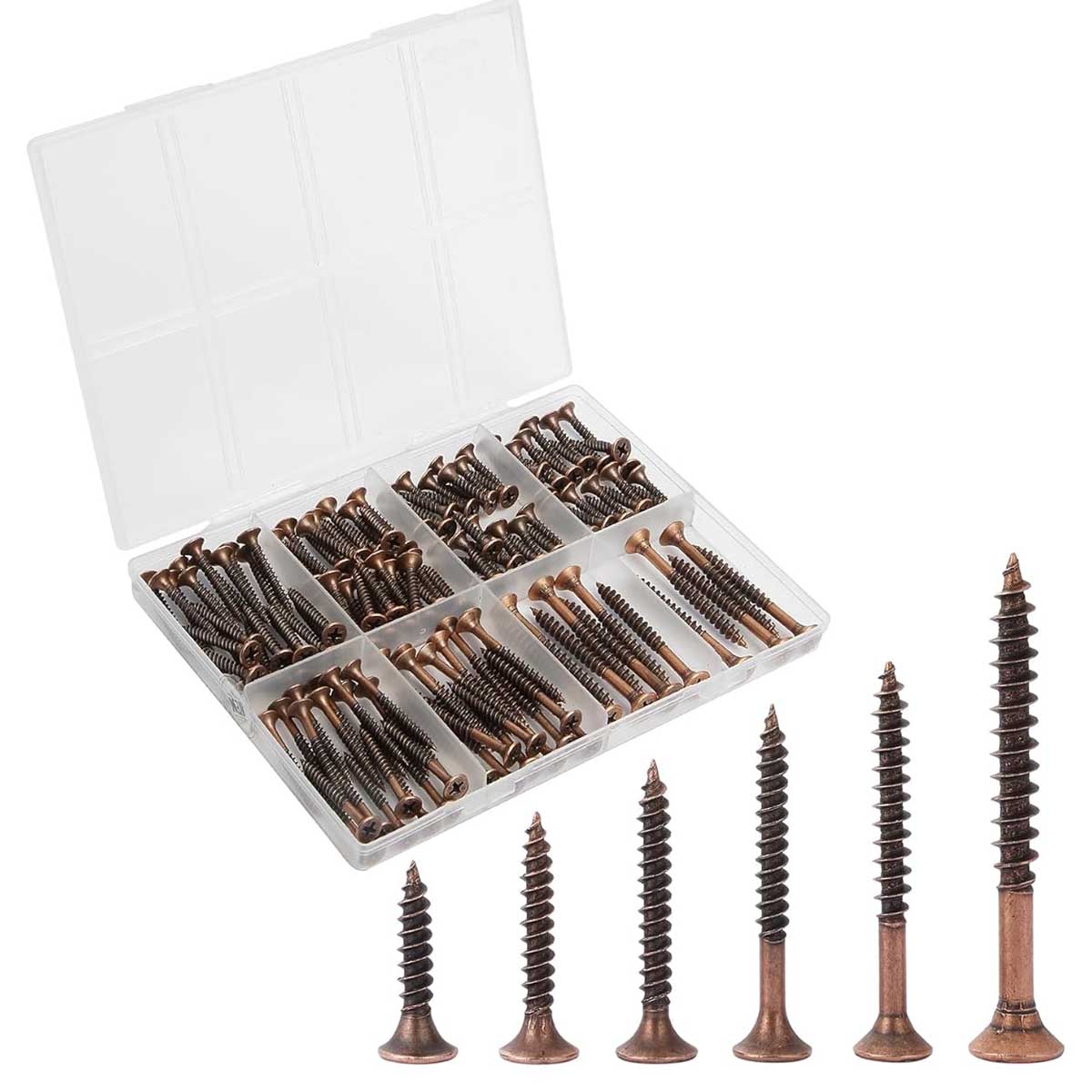 Mr Pen Bronze Wood Screws Assortment Kit