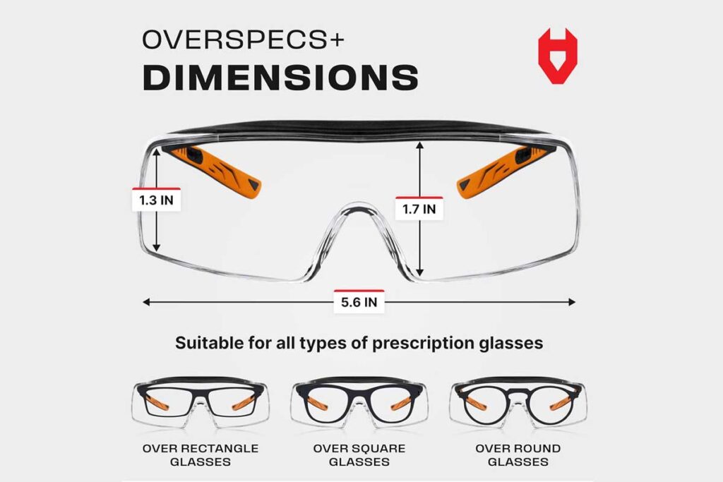 NoCry Safety Glasses for Men and Women