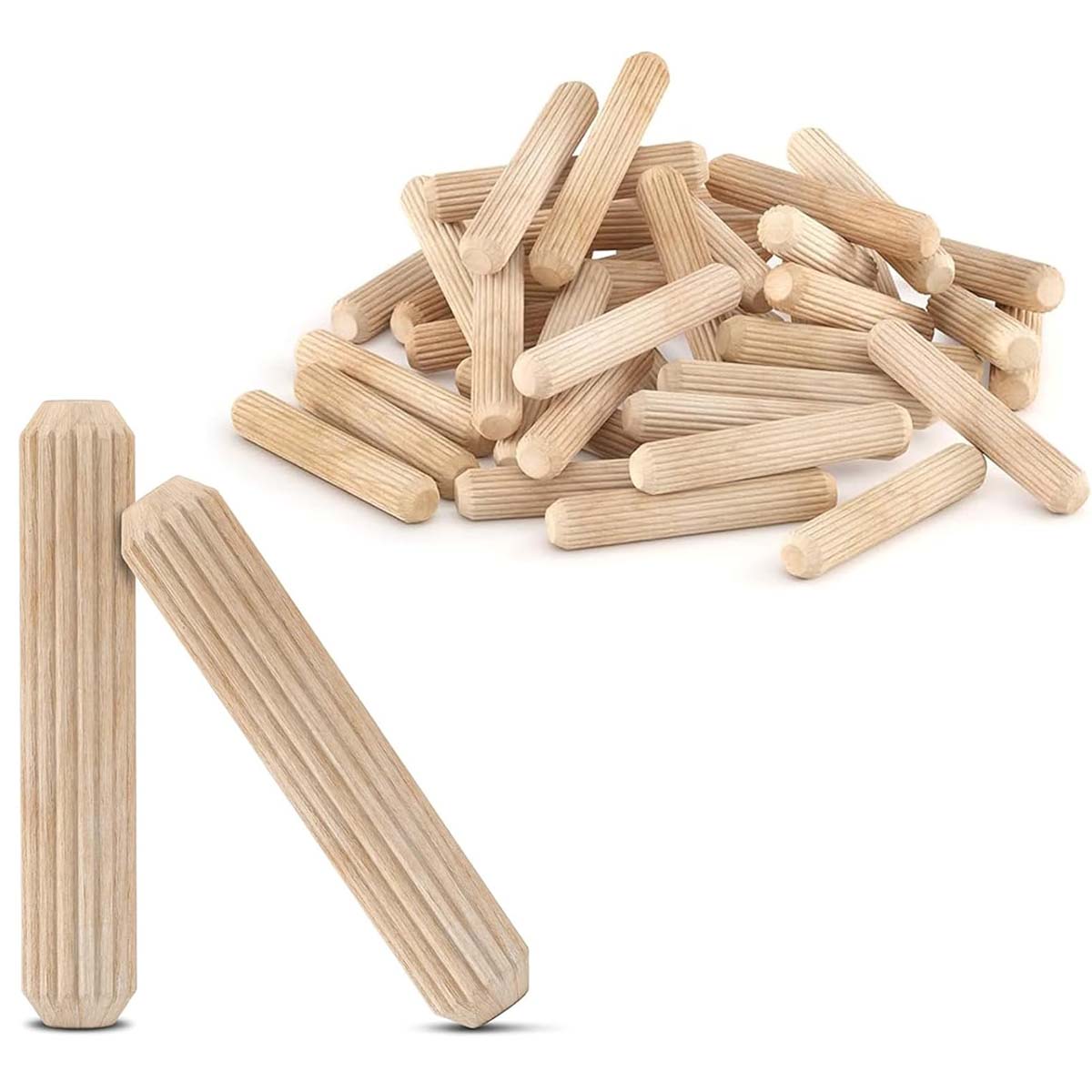 PXBBZDQ 100 pcs Wooden Dowel Pins