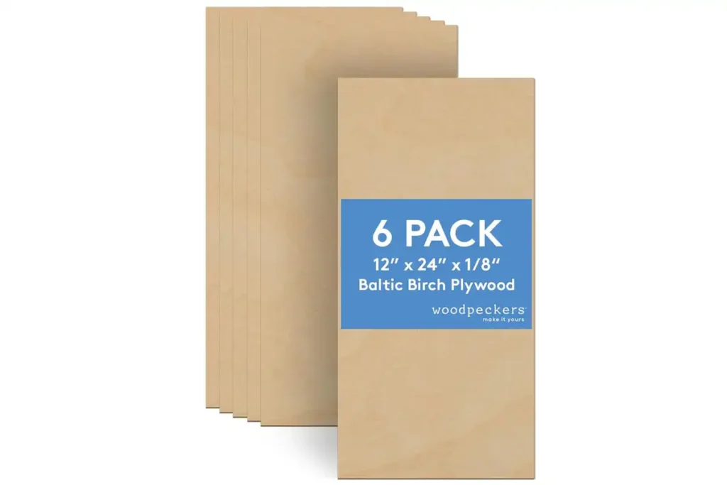 Woodpeckers 3 mm Baltic birch plywood