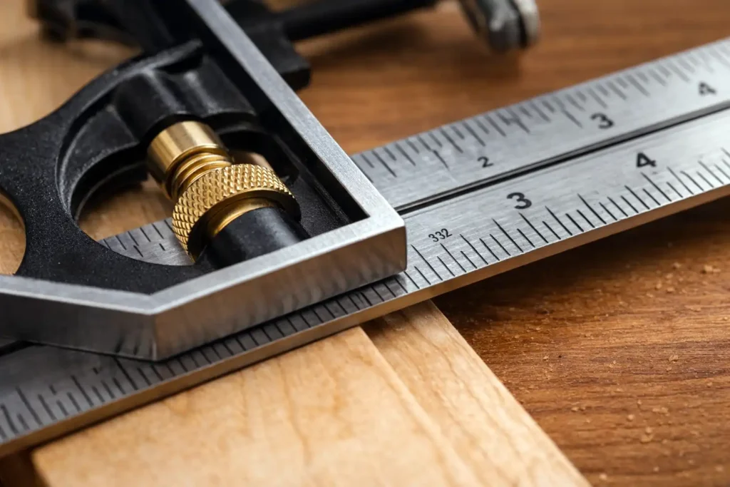 combination square head and rule
